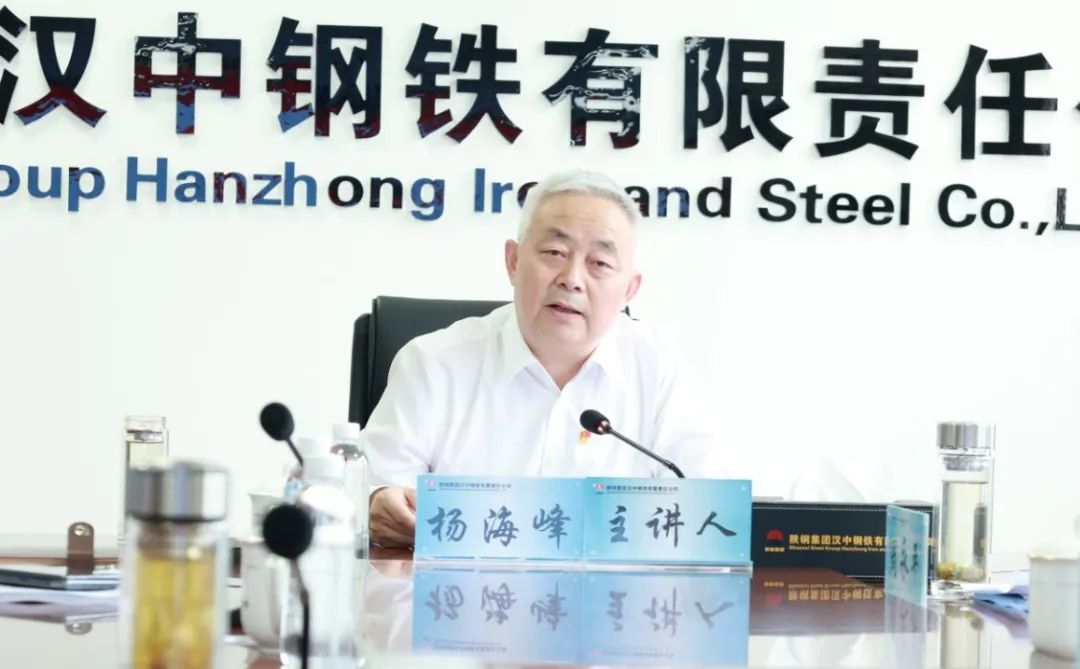 楊海峰深入漢鋼公司包聯(lián)黨支部講授主題教育專(zhuān)題黨課 楊海峰深入漢鋼公司包聯(lián)黨支部講授主題教育專(zhuān)題黨課