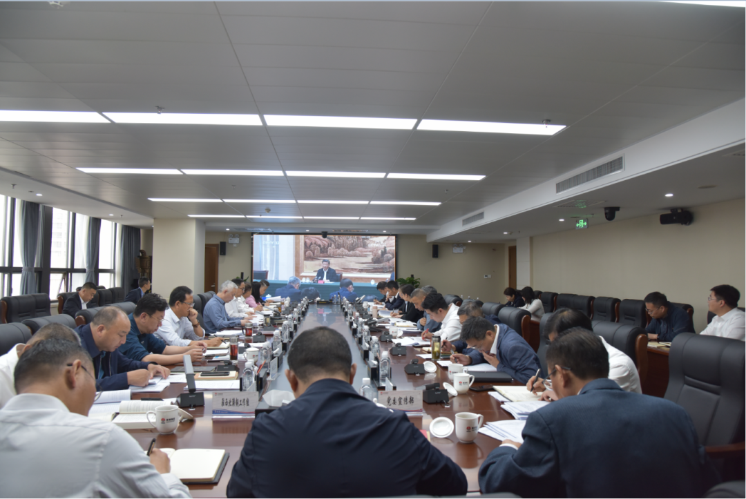 陜鋼集團召開學習貫徹習近平新時代中國特色社會主義思想主題教育黨委理論學習中心組研討會議 陜鋼集團召開學習貫徹習近平新時代中國特色社會主義思想主題教育黨委理論學習中心組研討會議