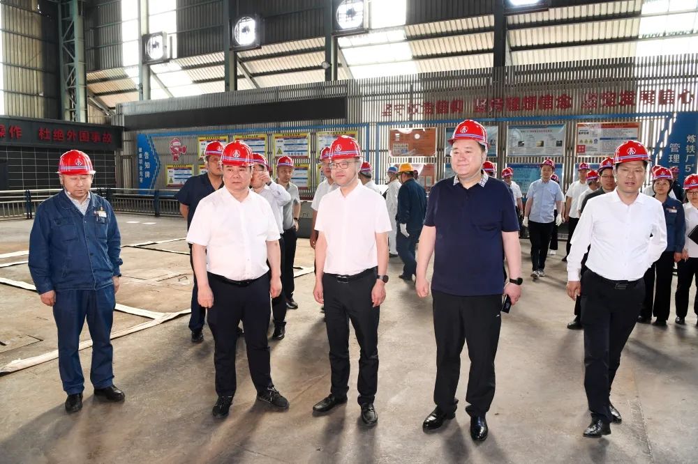 陜煤集團戰略規劃部到龍鋼公司開展主題教育工作專題調研 陜煤集團戰略規劃部到龍鋼公司開展主題教育工作專題調研