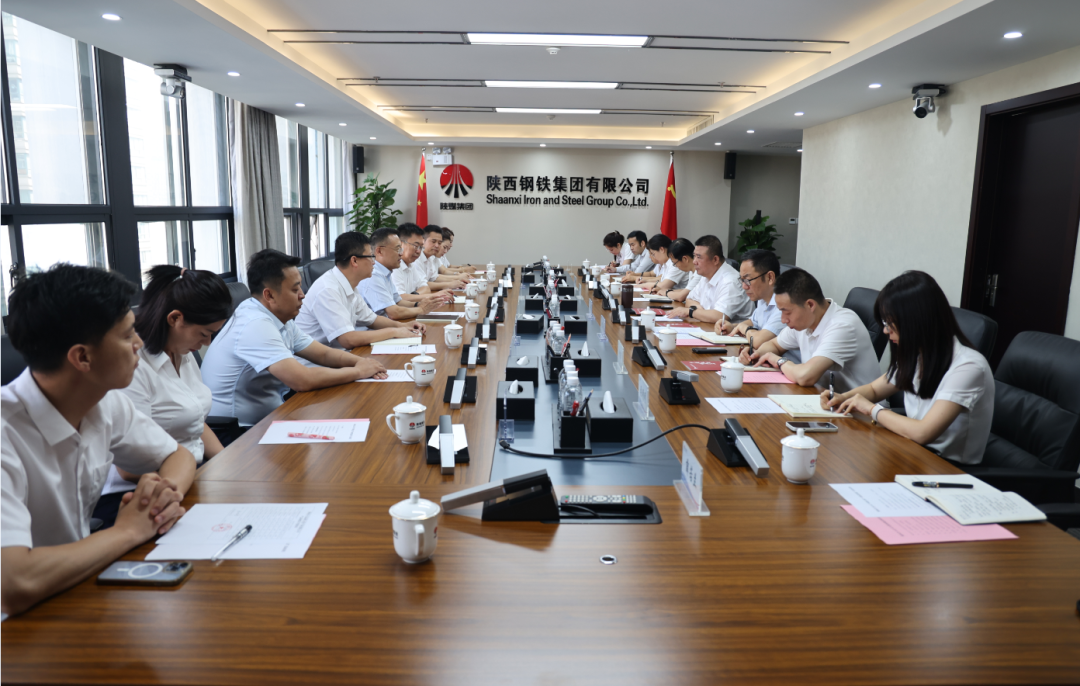 榆林合力公司到陜鋼集團開展“回饋大客戶 合力送溫情”活動 榆林合力公司到陜鋼集團開展“回饋大客戶 合力送溫情”活動