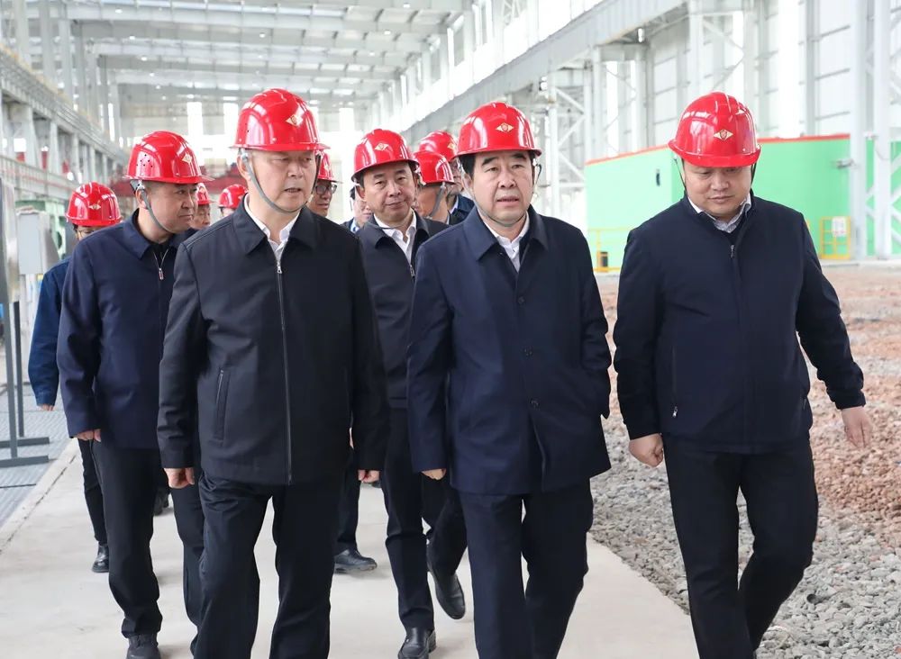 趙福堂到陜鋼集團漢鋼公司調研 趙福堂到陜鋼集團漢鋼公司調研