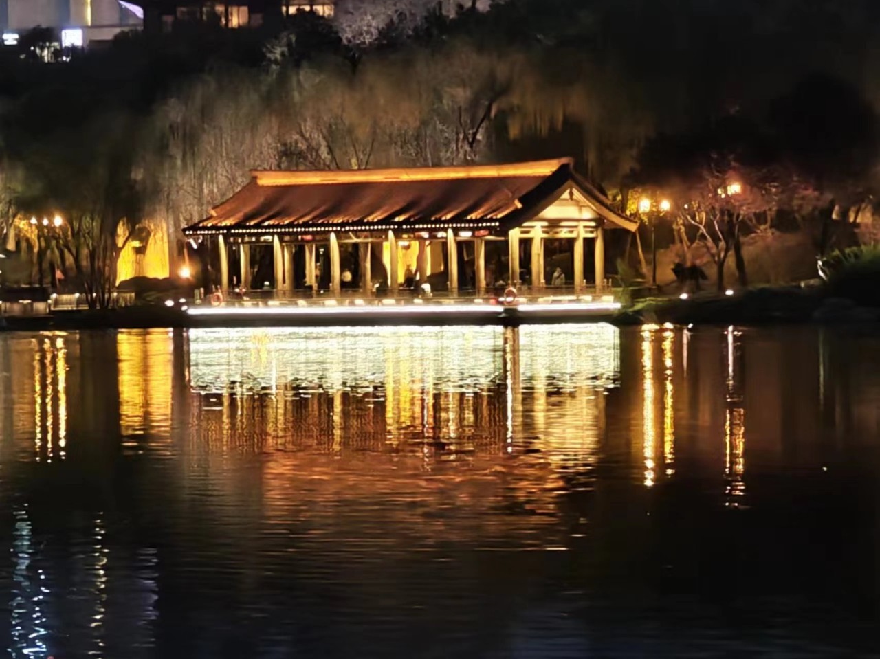 夜游曲江池 夜游曲江池