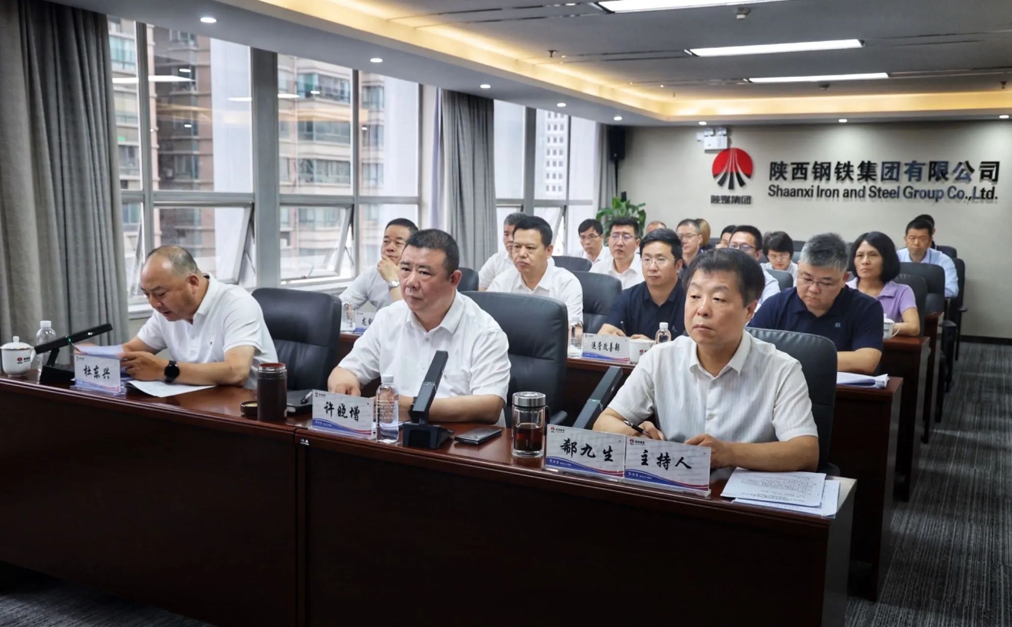 陜鋼集團召開六月份安全生產會暨“安全生產月”活動啟動會 陜鋼集團召開六月份安全生產會暨“安全生產月”活動啟動會