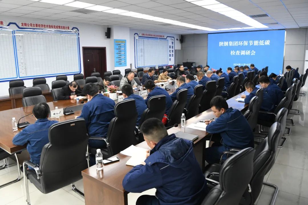 韋武強一行到龍鋼公司開展環(huán)保節(jié)能低碳檢查 韋武強一行到龍鋼公司開展環(huán)保節(jié)能低碳檢查