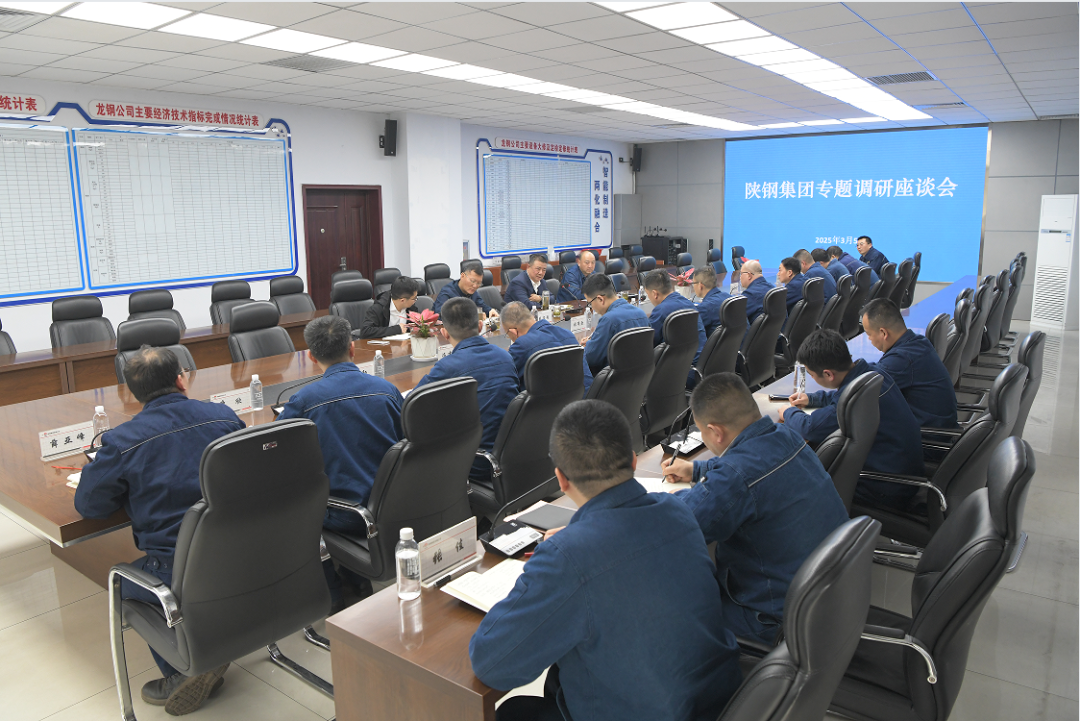 許曉增專題調研龍鋼公司鋼后系統工作 許曉增專題調研龍鋼公司鋼后系統工作