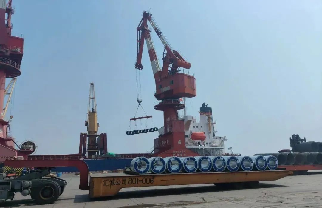 “禹龍”鋼材首次登陸非洲市場 “禹龍”鋼材首次登陸非洲市場